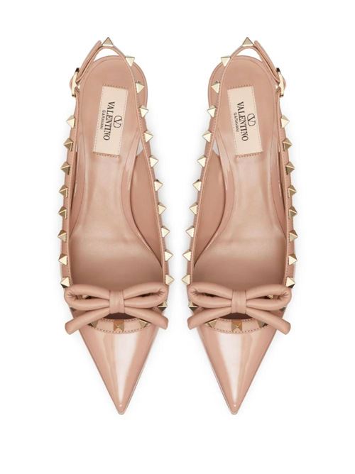 beige cipria finitura verniciata dettagli Rockstud Valentino Garavani | 4W2S0IB8TZEGF9